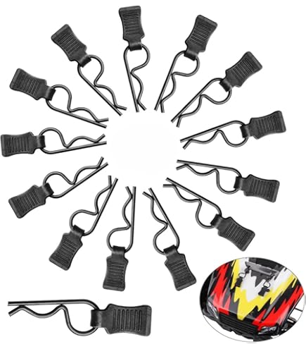 Alessi Two Clips Set In Thermoplastic Resin, Black With Magnet - Foto 5