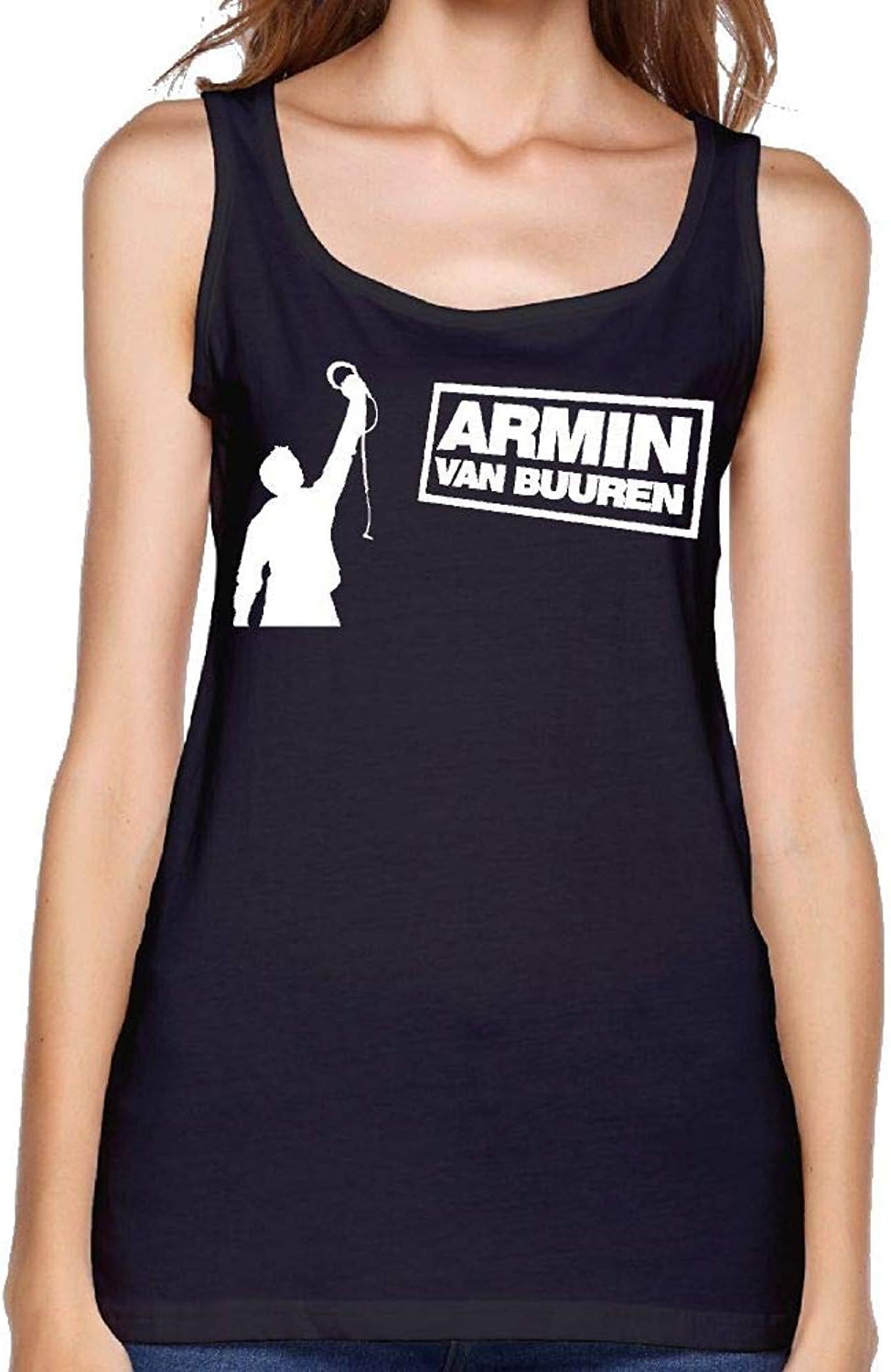 ZAAROO T-Shirt Armin Van Buuren Vest Women's Sleeveless T-Shirt Tank Tops