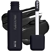 about-face Matte Fluid Eye Paint Art of Darkness – High-Pigment Liquid Eyeshadow, Long-Lasting, No-Budge Matte Finish, Vegan & Cruelty-Free (Matte Black)
