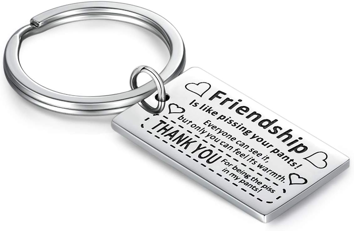 Friendship Gifts Best Friend Inspirational Keychain Encouragement Gifts