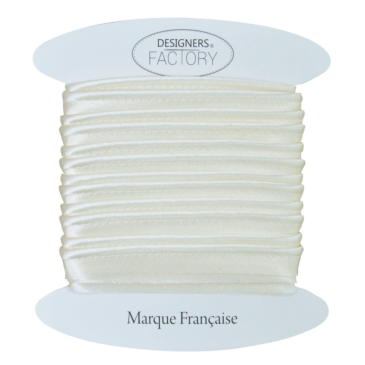 designers-factory Satin Piping Cord for Sewing and Crafts - Ideal for Fine Finishes, Place Between Two Fabrics or Edging Your Creations.