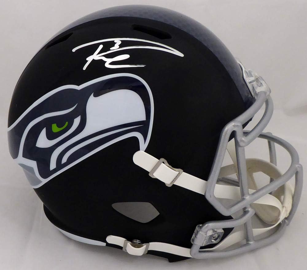 russell wilson signed helmet