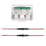 BOJACK 2 Pcs 5x20 mm Fuse Holder Inline Screw Type