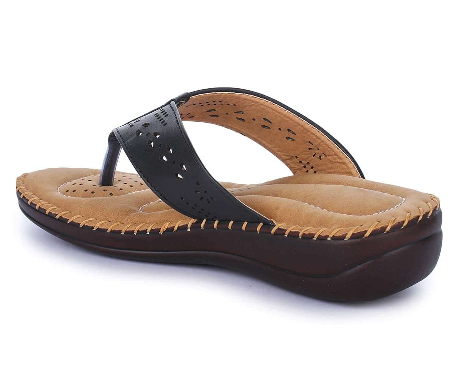 ethics women perfect black doctor sole orthopedic slippers