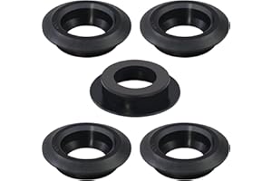 5 Pack 1-1/4" Vsttar Flexible Tank Adapter (Bulkhead), Flexible Pipe-to-Tank Seal - Tank Adapter