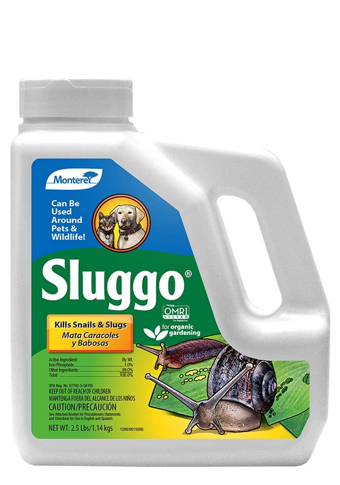 Monterey Sluggo Wildlife and Pet Friendly Snail & Slug Killer, OMRI Listed for Organic
