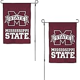 Desert Cactus Mississippi State University MSU Garden Flag – 19 x 12 inch Mississippi State Bulldogs Banner, For Outdoor Display and Events (Design C)