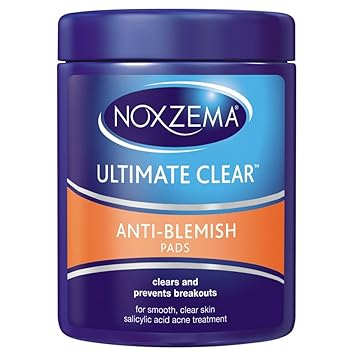 noxzema ultimate clear anti blemish pads