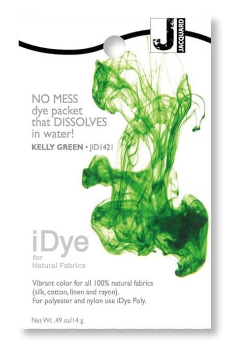 Jacquard iDye Fabric Dye 14g-Kelly Green
