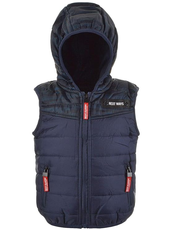 BEZLIT Jungen Kapuzen Weste Gefüttert 22892