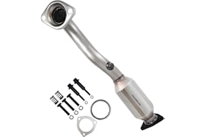 PULCHERFLOW Rear Catalytic Converter Compatible with 2010 2011 Honda CRV CR-V 2.4L Catalytic Convertor High Performance (EPA Compliant)