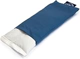 Yoga-Mad Eye Pillow 100% Organic Cotton Lavender Linseed FIlled Black view 6