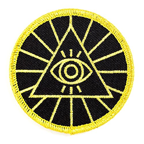 These Are Things Illuminati Embroidered Iron On or Sew On Patch