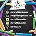 Star Right Magnetic Letters & Numbers with Easel for Kids - Educational Alphabet Magnets for Learning -Includes 104 Magnets with 1 Dry Erase Magnetic Easel - Learning Toys for 4+ Year Olds