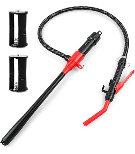 Hopkins FloTool 10801 Shaker Siphon – 3.5 Gallon Per Minute Flow With 6ft Anti-Static Tubing | Fast Fluid Transfer