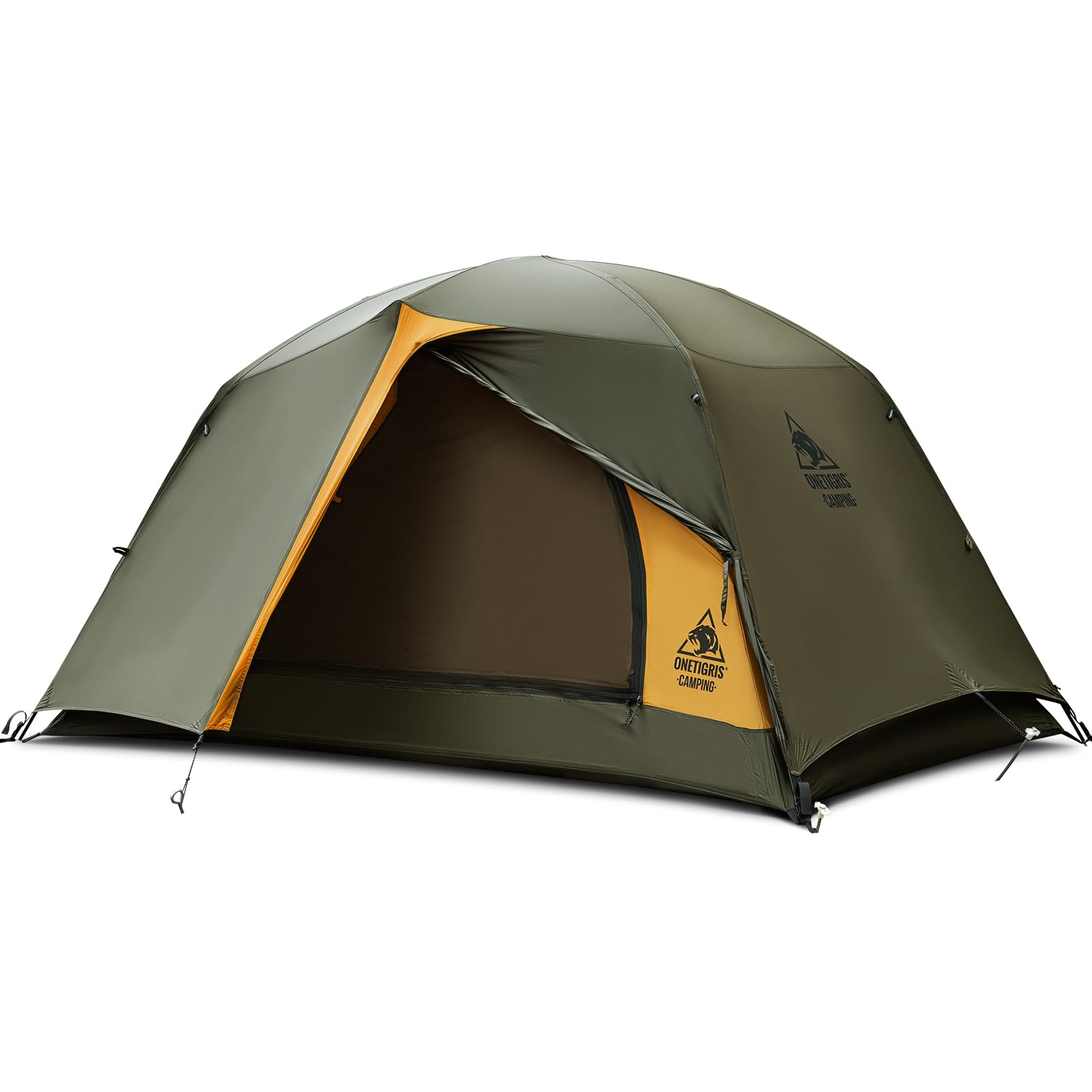 Photo 1 of OneTigris Stella 4 Season Camping Tent Backpacking 2 Person Waterproof Lightweight Easy Setup Instant 3000mm Waterproof Rating Outdoor Hiking Tent