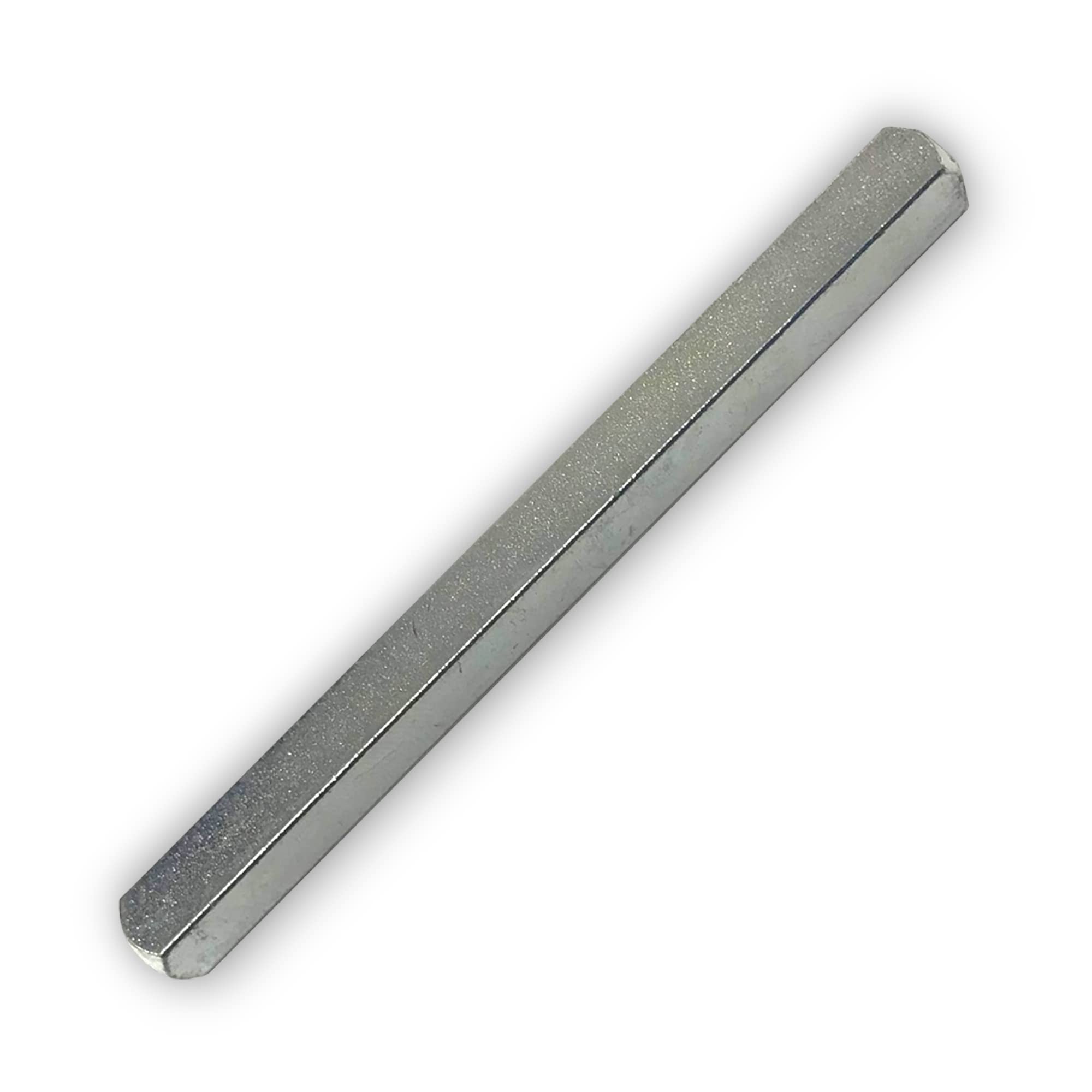 Door Handle and Windows UPVC 7mm Spindle Plain Bar 50mm to 150mm Solid Steel Metal Spindles Pack of 1 Each (7mm x 120mm)