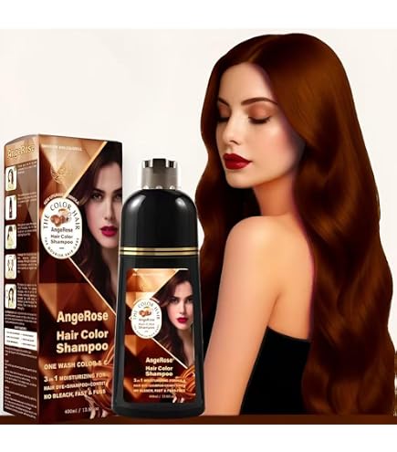 Amazon.com : Coffee Color Hair Dye Shampoo 3 in 1 Treatment 500ml