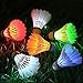 Newdora [6 Pack] Colorful LED Badminton Set Shuttlecock Dark Night Glow Birdies Lighting for Outdoor/Indoor Sports Activities Badminton Nets