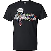 Jesus Superheros Christian Tshirt and Thats How I Saved The World Funny Below