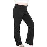STRETCH IS COMFORT Women Plus Size High Waist Ultra Flex Capri and Full-Length Bootcut Yoga Pants | Comfy Leggings | XL-7X
