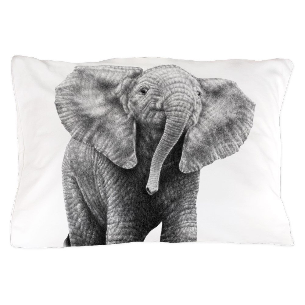 Buy Cafepress Baby African Elephant Pillow Case Standard Size