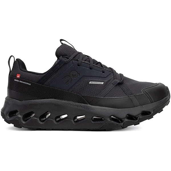 On Scarpe da Escursionismo Uomo - Cloudrock Mid Waterproof - Hunter | Black
