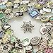 Soleebee HJ011 Mixed Random 18-20mm Alloy Rhinestones Snap Buttons Jewelry Charms (Pack of 20)