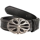 TYHOTULY Y2k Belt for Women Men Punk Alt Emo Gothic Grunge Clothes Accessories Vintage Western Cowboy Cowgirl Studded Belt
