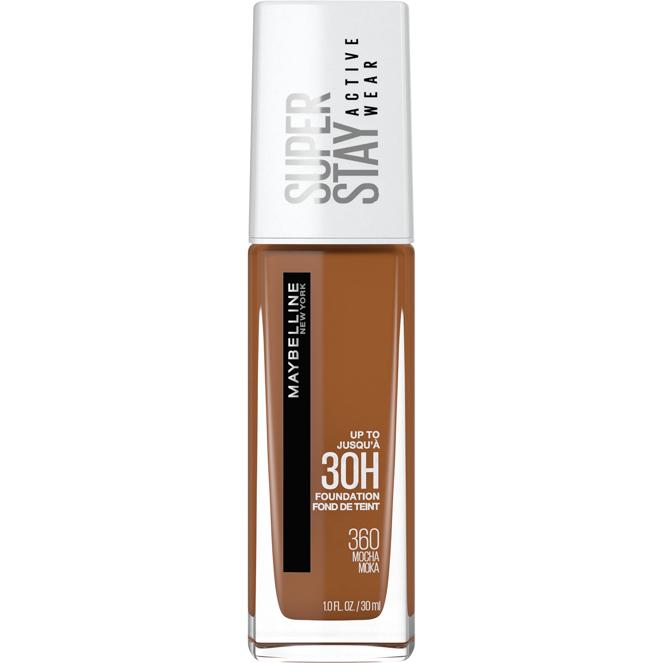 MAYBELLINE - SuperStay Full Coverage Foundation, Mocha - 1 fl. oz. (30 ml)