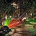 Christmas Outdoor Projector Holiday Landscape Light with Wireless Remote Control, Red and Green IP65 Waterproof for Decorating House, Yard, Patio, Trees, Party and Seasonal Décor