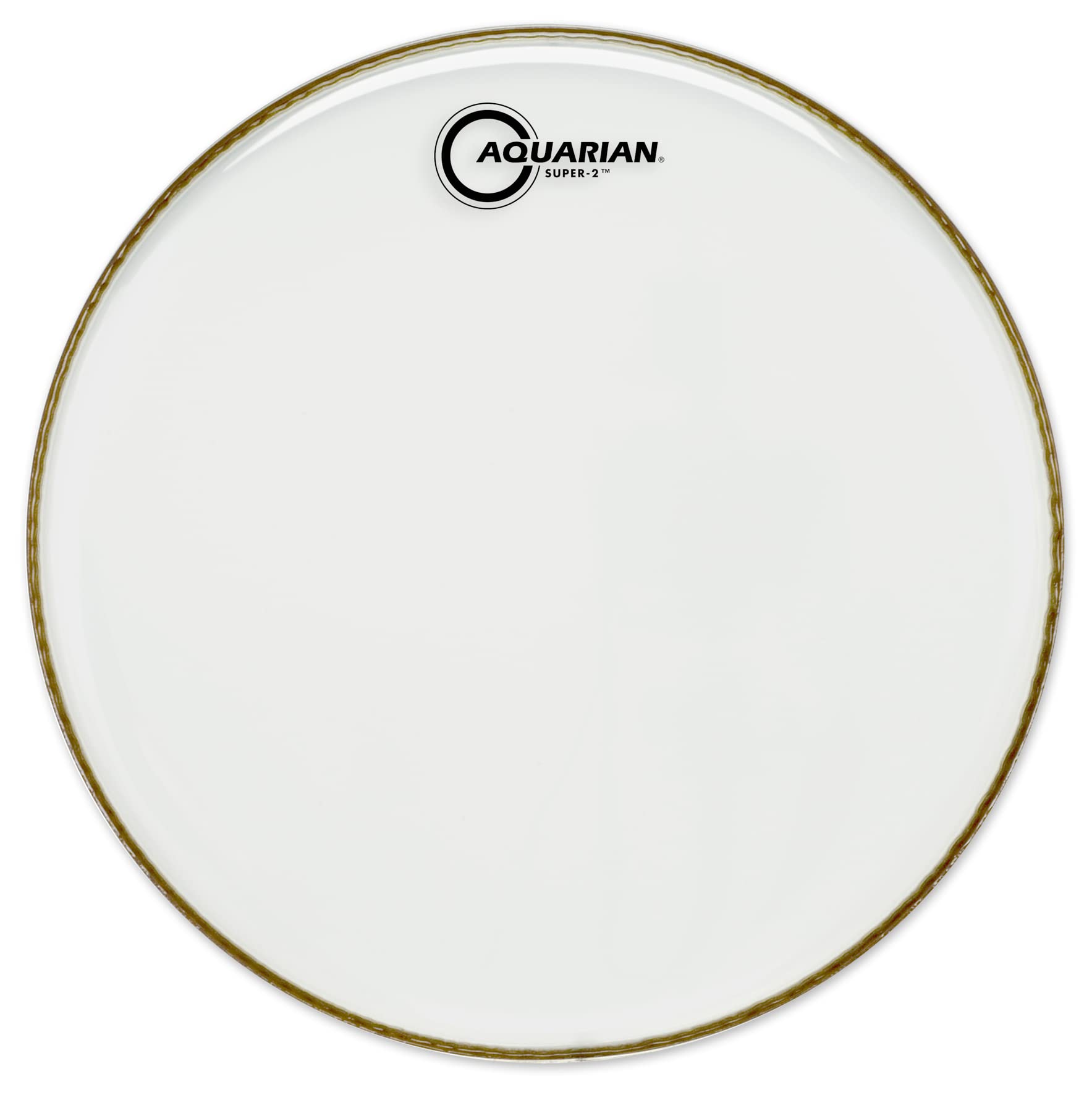 Aquarian S2-12 Super-2 Series - 12 inch Drumhead - 2 Ply - Clear