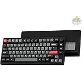 LEMOKEY P1 Pro Wireless Custom Mechanical Keyboard, Full Aluminum 2.4 GHz Bluetooth RGB Backlit 75% Layout with Hot-swappable