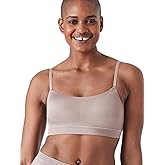 True & Co Womens Eco Shine Scoop Neck Bra