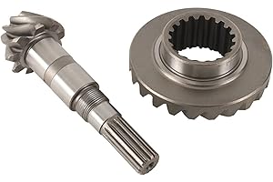 Complete Tractor Ring Gear and Pinion 1905-2004 Compatible with/Replacement for Kubota L2800DT, L3010DT, L3010GST, L3010HST, L3300DTGST, L3400DT, L3400HST, L3410DT, L3410GST, L3410HST, L3700SU