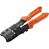 ENGINEER Precision Crimping Tool (Size M) Made in Japan Handy Crimper with Interchangeable Die Set: PAD-12
