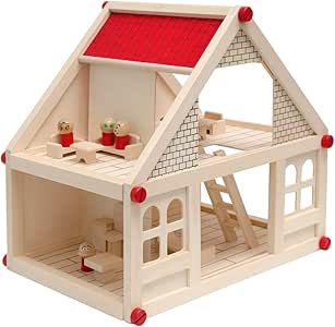 imagenes de casitas de madera para muñecas