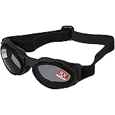 Bobster Bugeye Goggles, Black Frame/Smoked Reflective Lens