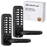 ANNFUZ Mechanical Keyless Entry Door Lock with