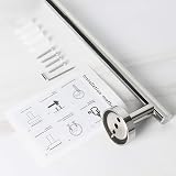 YUET Chrome Towel Rail 12 inch 304 Stainless Steel Wall Mounted view 8