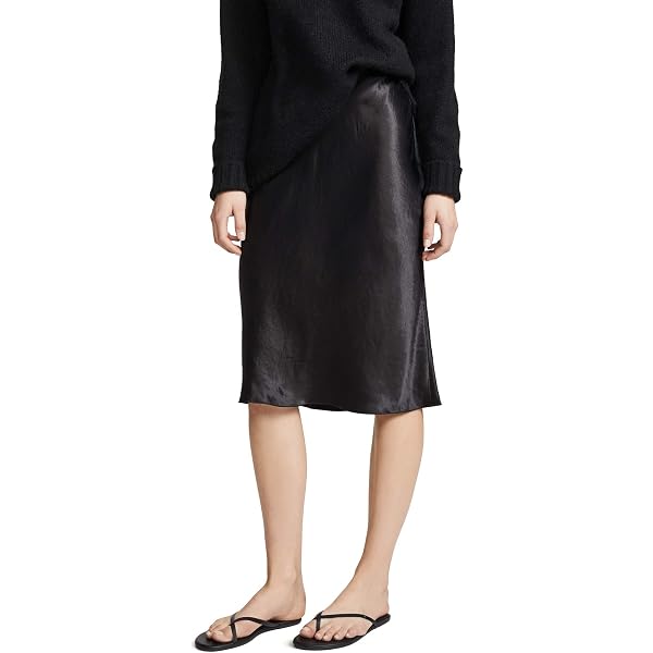 Vince Women's Sheer Panelled Slip Dress Black at Amazon Women's Clothing  store