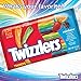 TWIZZLERS Rainbow Twists Licorice Candy, 105 Count