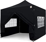 Gorilla Gazebo 3x3m Pop Up Heavy Duty Waterproof Market Stall with 4 Sides