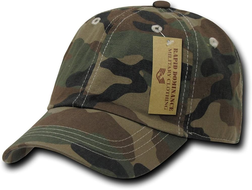 Rapiddominance Polo Cap, Woodland Camo: Clothing