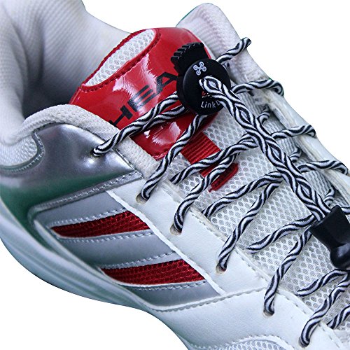 Buy Elastic Lock Shoe Laces No Tie Shoelaces for Kids Boot Strings