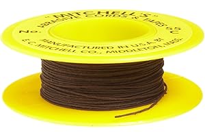 Mitchell Abrasives 55-C Round Crocus Polishing Cord, 018" Diameter x 25 Feet