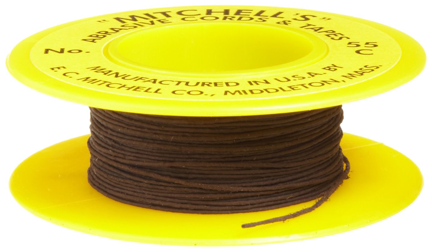 .018 Diameter x 25 Feet Mitchell Abrasives 55C Round Crocus Polishing