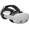 APEXINNO Comfort Head Strap Compatible with Meta Quest 3S,Elite Head Strap Enhanced Support Adjustable,Replacement Oculus Meta Quest 3S Accessories with Comfortable Headpad