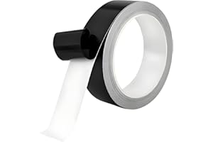 ANGKEEL Blackout Tape 1.2 inch x 66 Feet Dark Masking Stickers to Blocking100% of Light, LED Cover Shading Tape for Windows, Electronics, Blinds, Aquarium, Indicator, LCD, Routers, Lamp Strips, Dimming Sheet