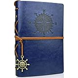Vintage Leather Journal Travelers Notebook Refillable Journals Refillable Diary Planner Writing Notepad A6 Note Book for Men 